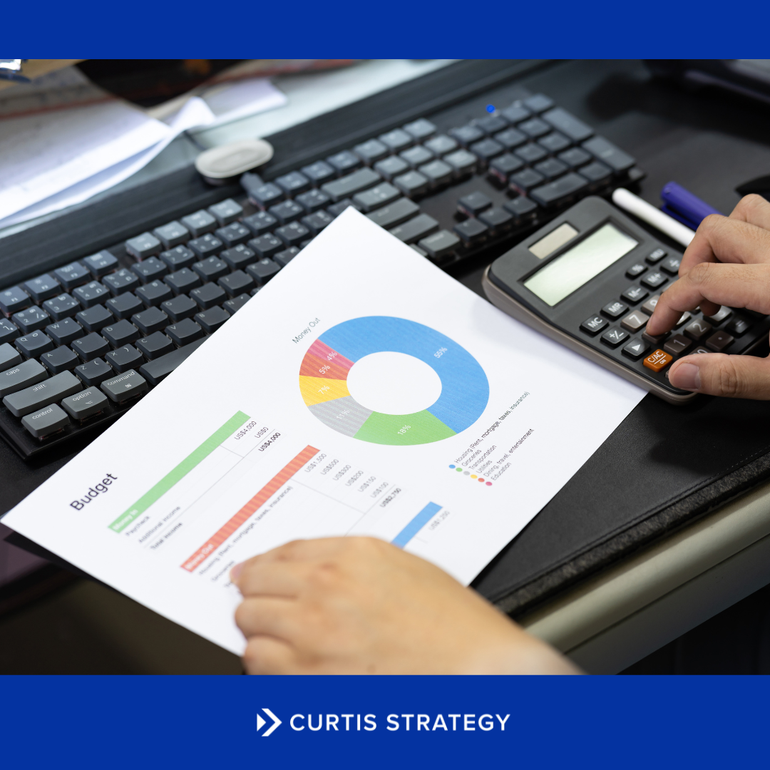 A visual of nonprofit budget priorities, illustrating the relationship between financial projections, workforce costs, and operational cash flow.