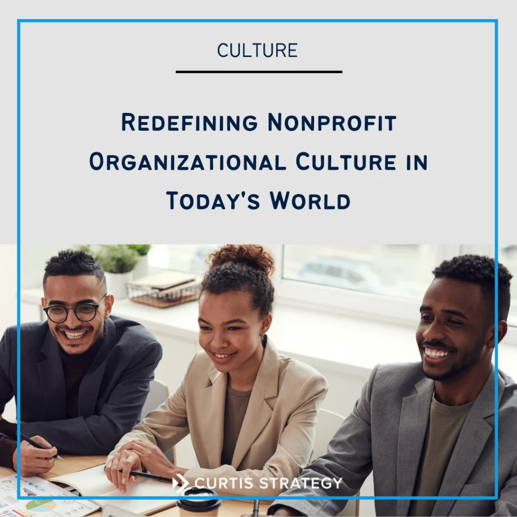redefining nonprofit culture