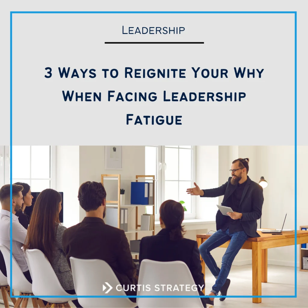 reigniting nonprofit leadership